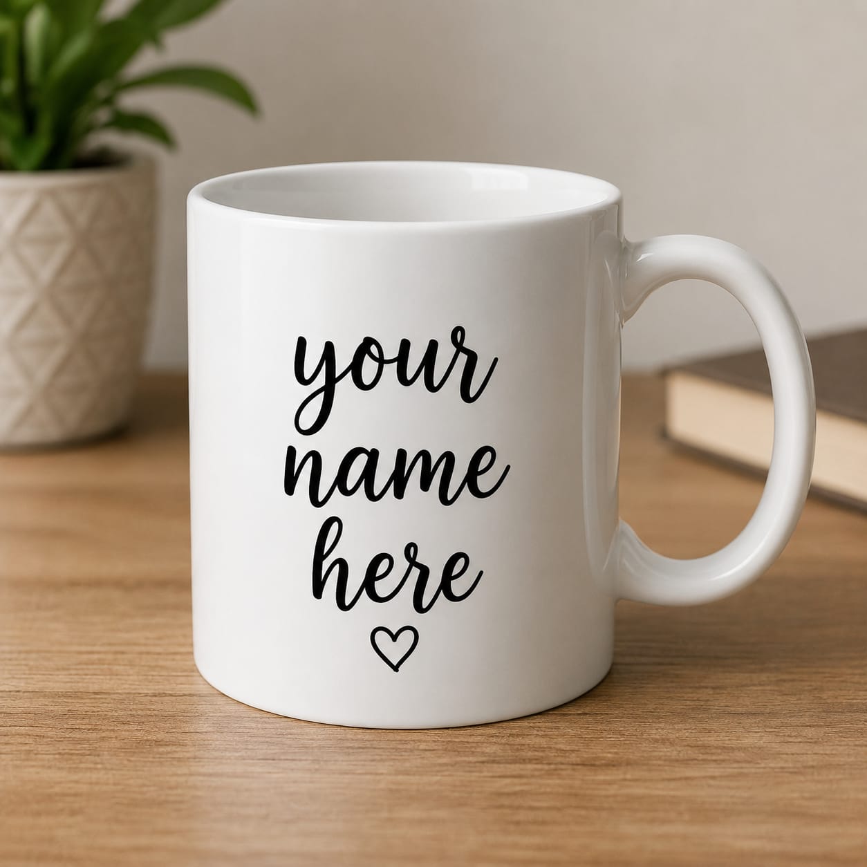 Custom printed mug
