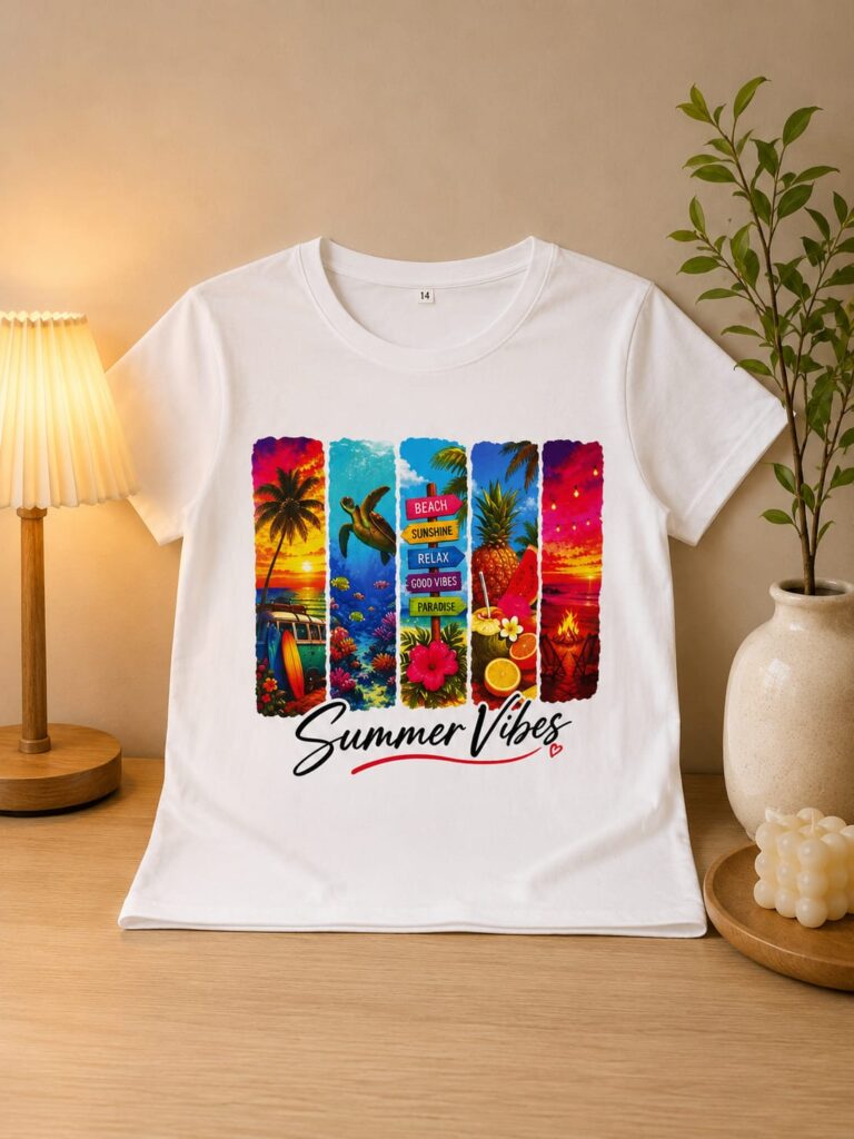 Summer Customized Shirt Prints For Kids