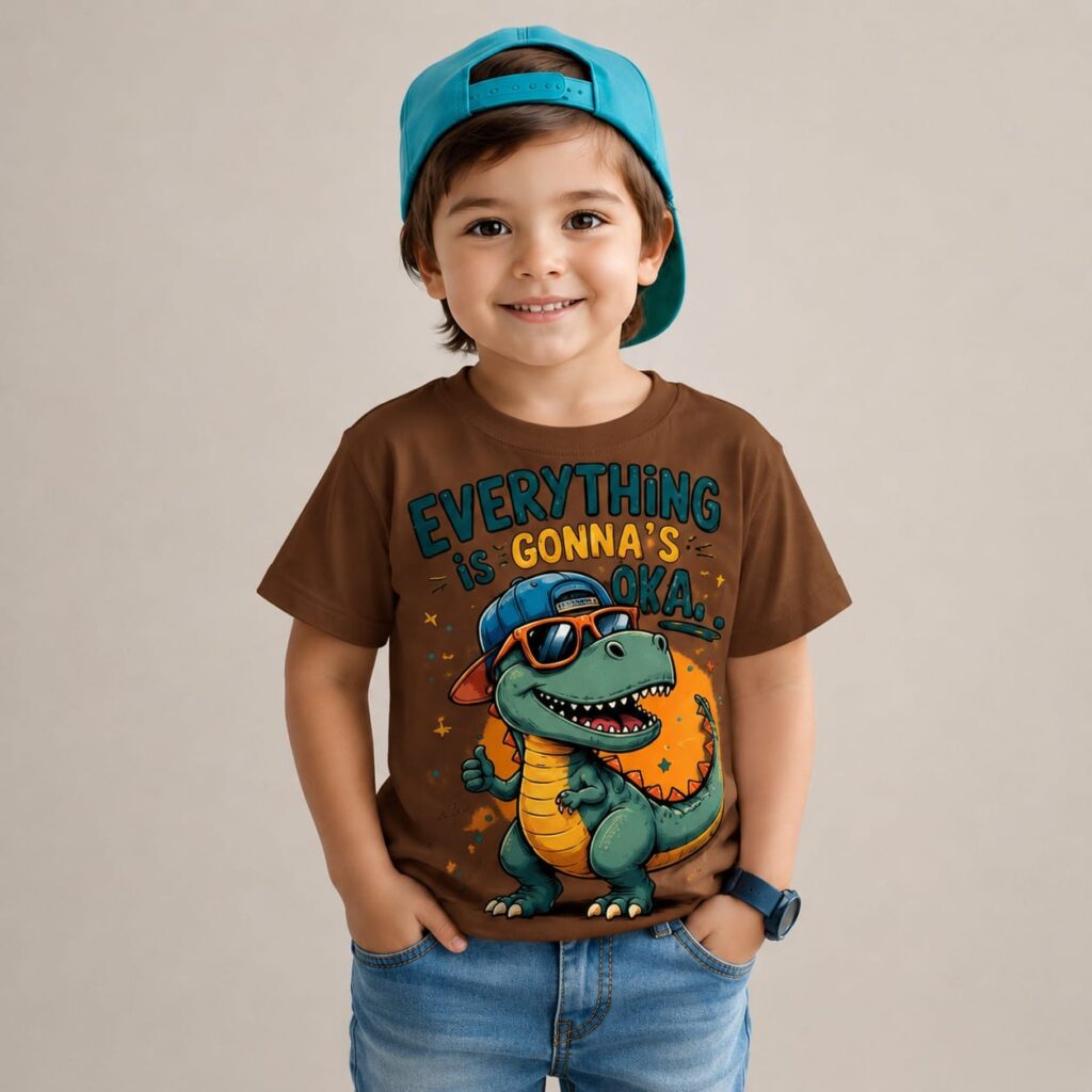Boys/Girls Character Printed T-Shirt