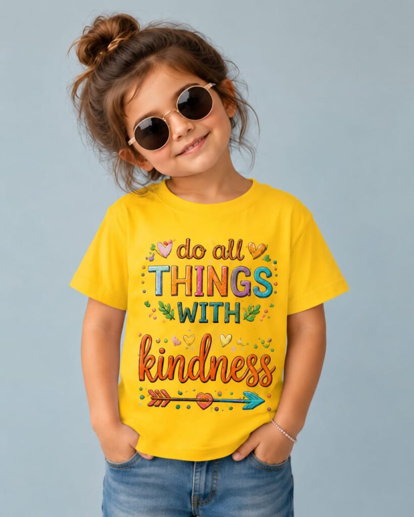 Boys/Girls Character Printed T-Shirt