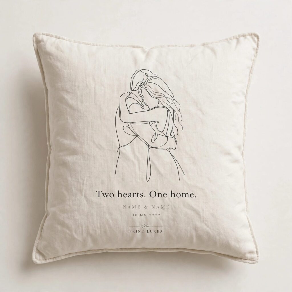 Personalized Photo Quote Cushion